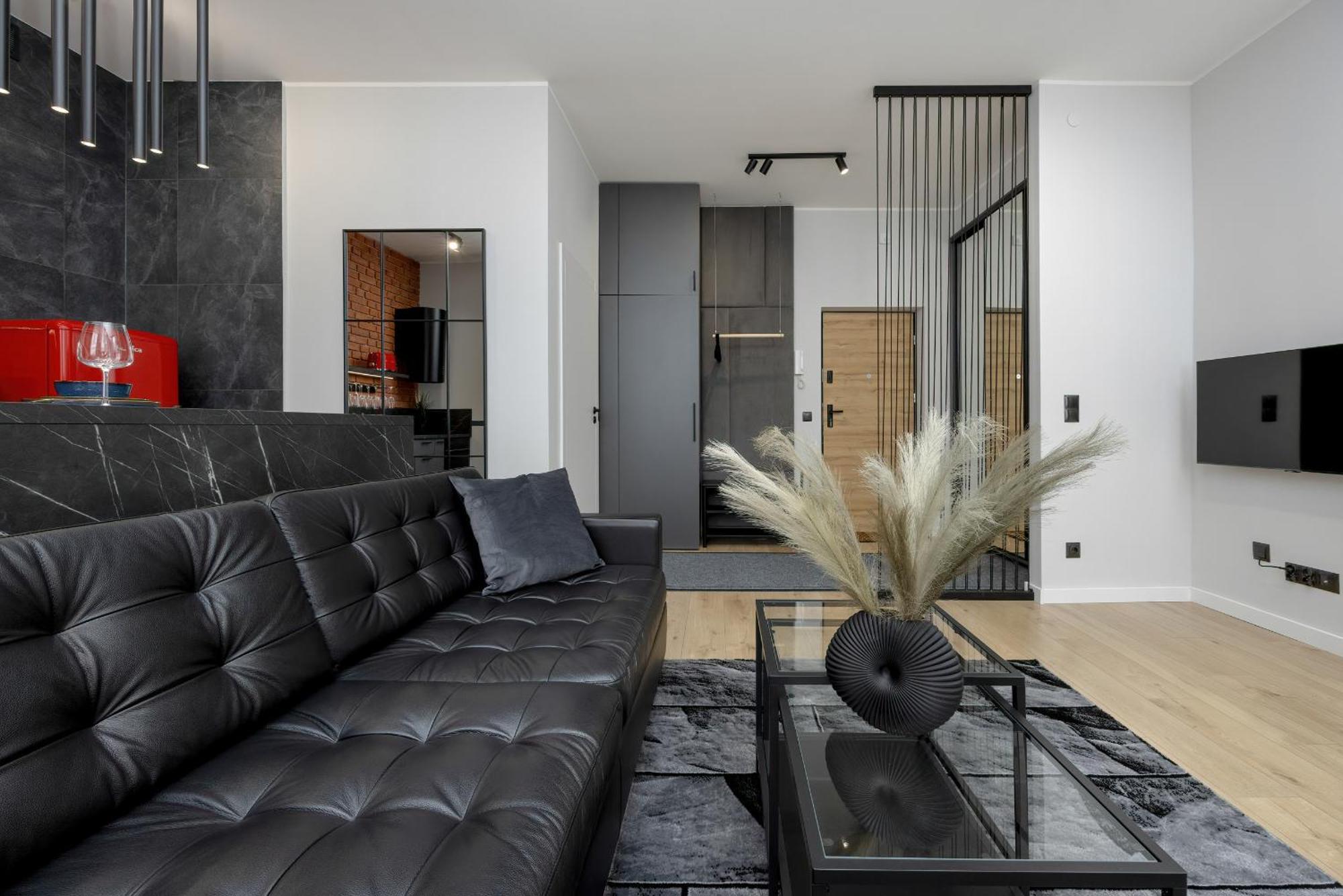 Exclusive Grey And Red Apartment In Warsaw Center By Noclegi Renters المظهر الخارجي الصورة