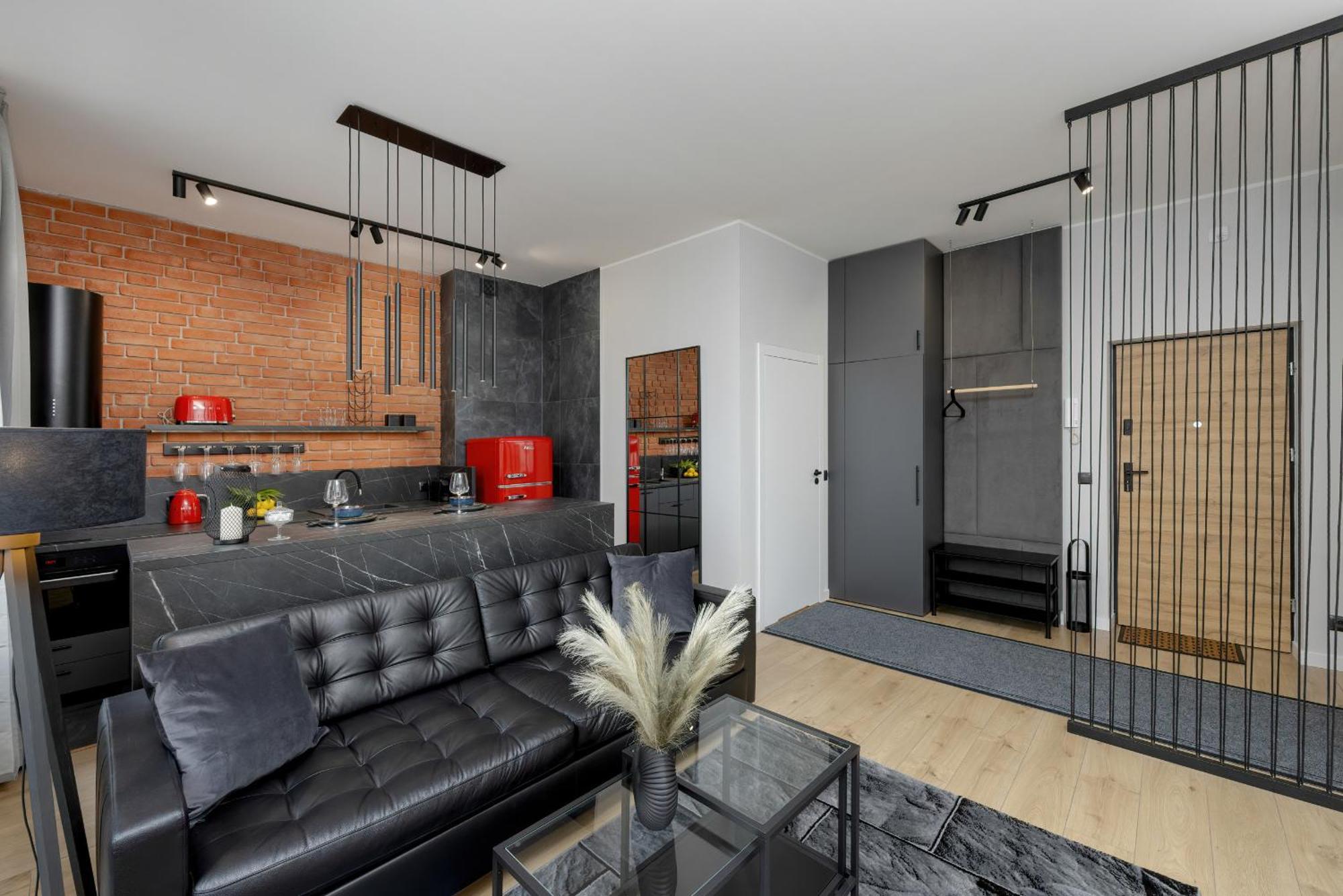 Exclusive Grey And Red Apartment In Warsaw Center By Noclegi Renters المظهر الخارجي الصورة