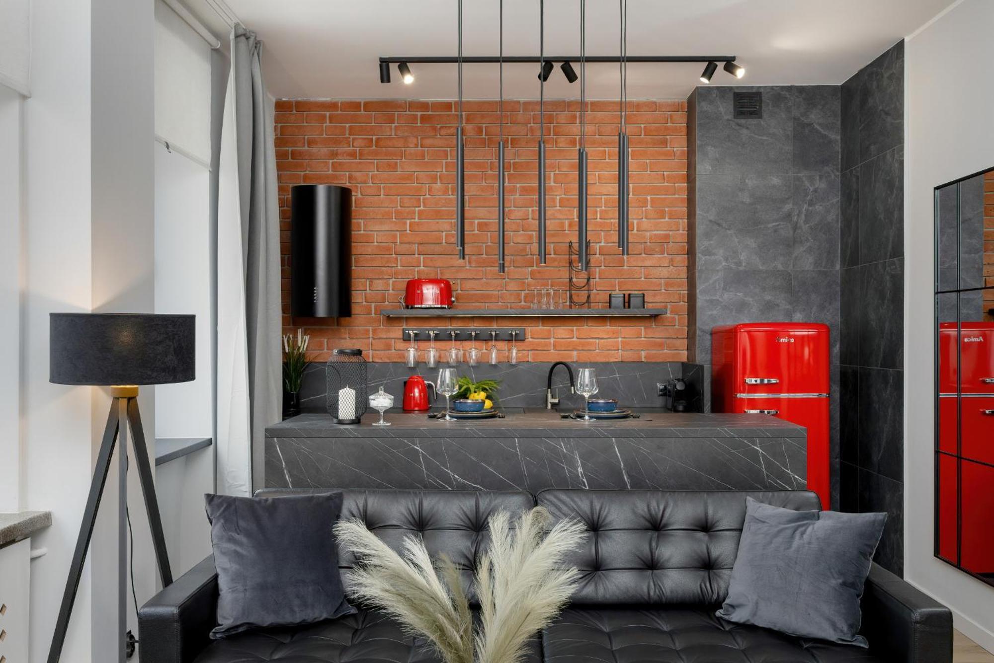 Exclusive Grey And Red Apartment In Warsaw Center By Noclegi Renters المظهر الخارجي الصورة